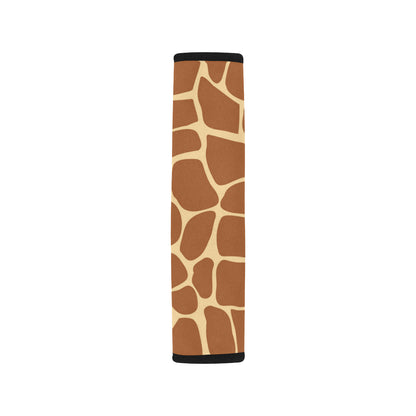 Giraffe Texture Print Car Seat Belt Cover