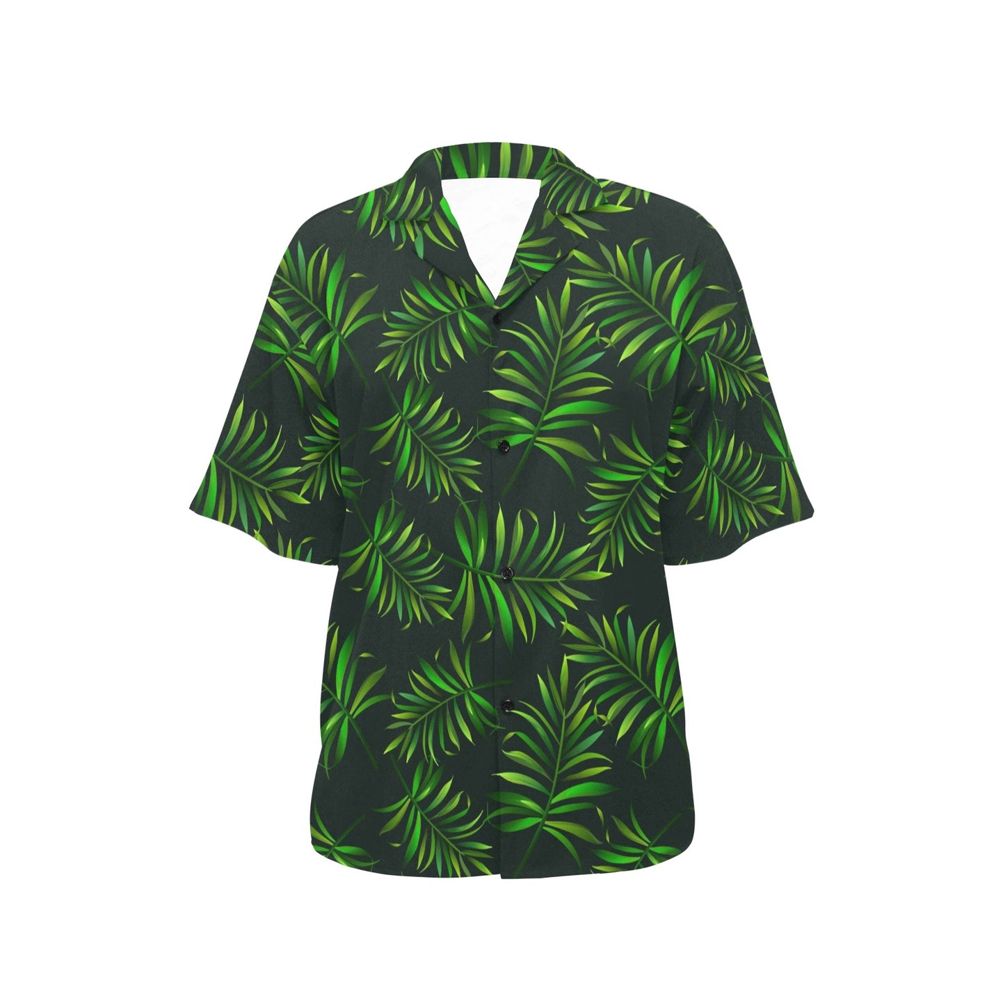 Rainforest Pattern Print Design RF03 Women's Hawaiian Shirt