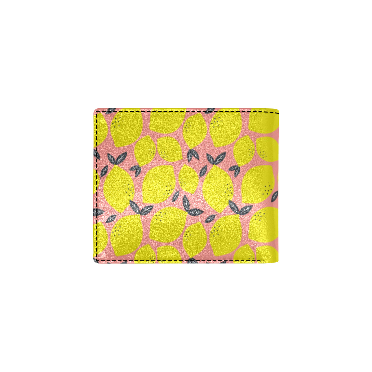 Lemon Pattern Print Design LM03 Men's ID Card Wallet