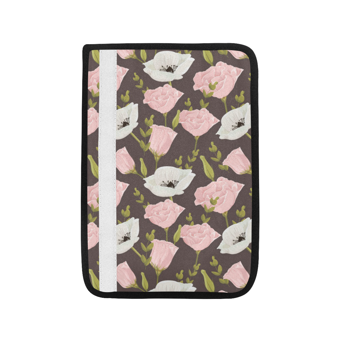 Anemone Pattern Print Design AM011 Car Seat Belt Cover