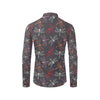 Dragonfly Pattern Print Design 01 Men's Long Sleeve Shirt