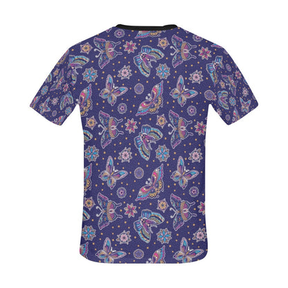 Butterfly Print Design LKS303 Men's All Over Print T-shirt