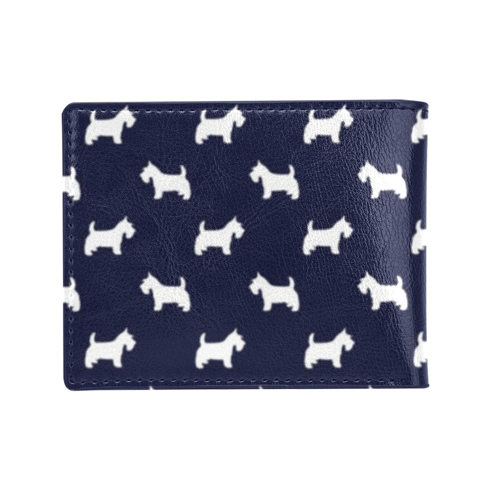 Scottish Terriers Print Design LKS3019 Men's ID Card Wallet