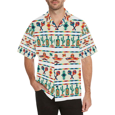 Maracas Mexican Pattern Print Design 01 Men's Hawaiian Shirt