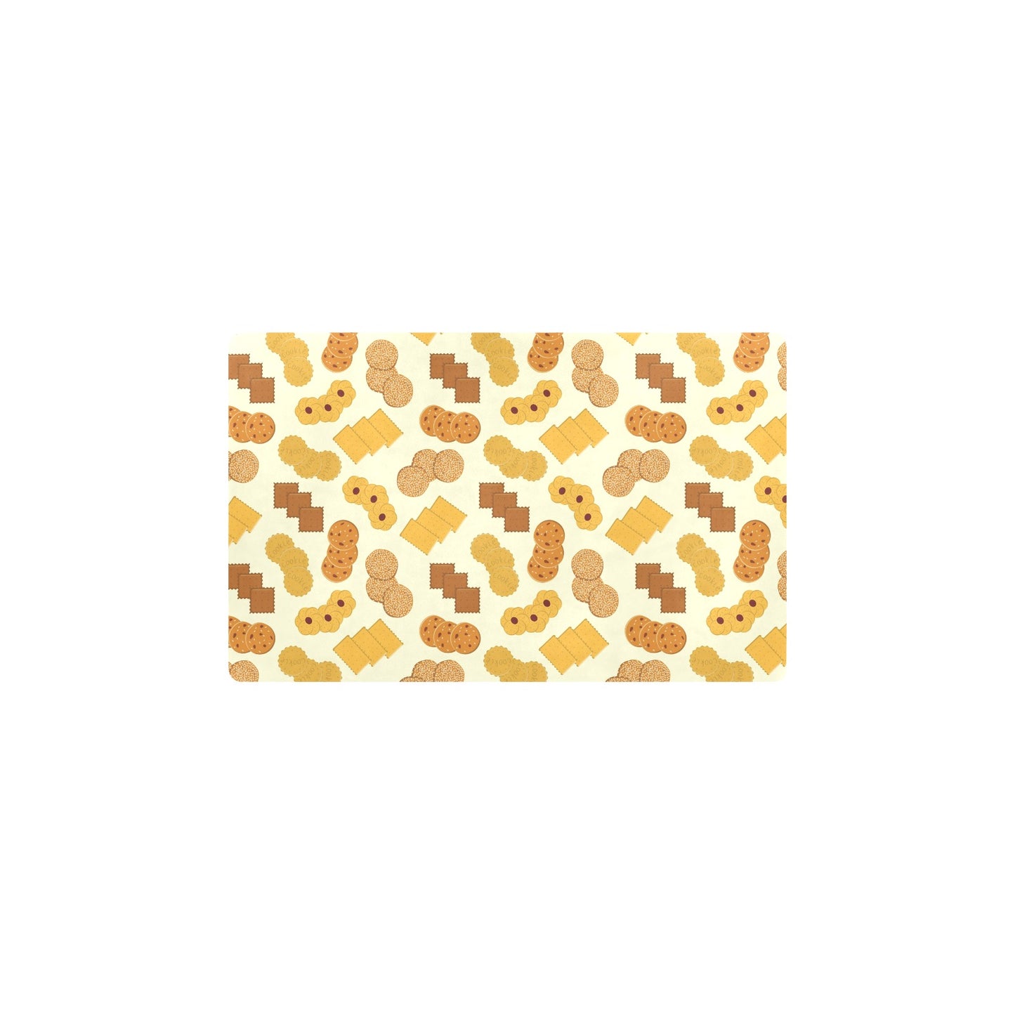 Cookie Pattern Print Design 06 Kitchen Mat