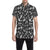 Anchor Black White Men's Short Sleeve Button Up Shirt