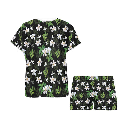 Sampaguita Print Design LKS301 Women's Short Pajama Set