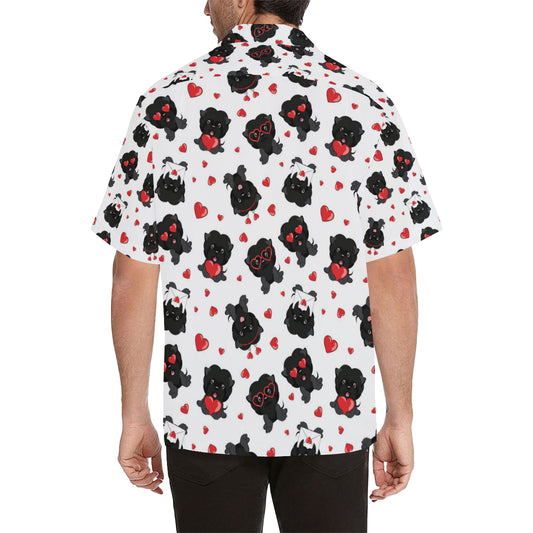Affenpinscher Pattern Print Design 01 Men's Hawaiian Shirt
