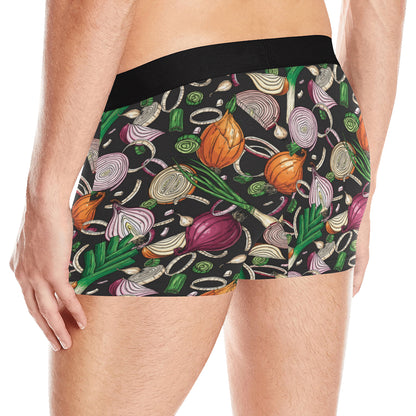 Onion Pattern Print Design A03 Men's Boxer Briefs