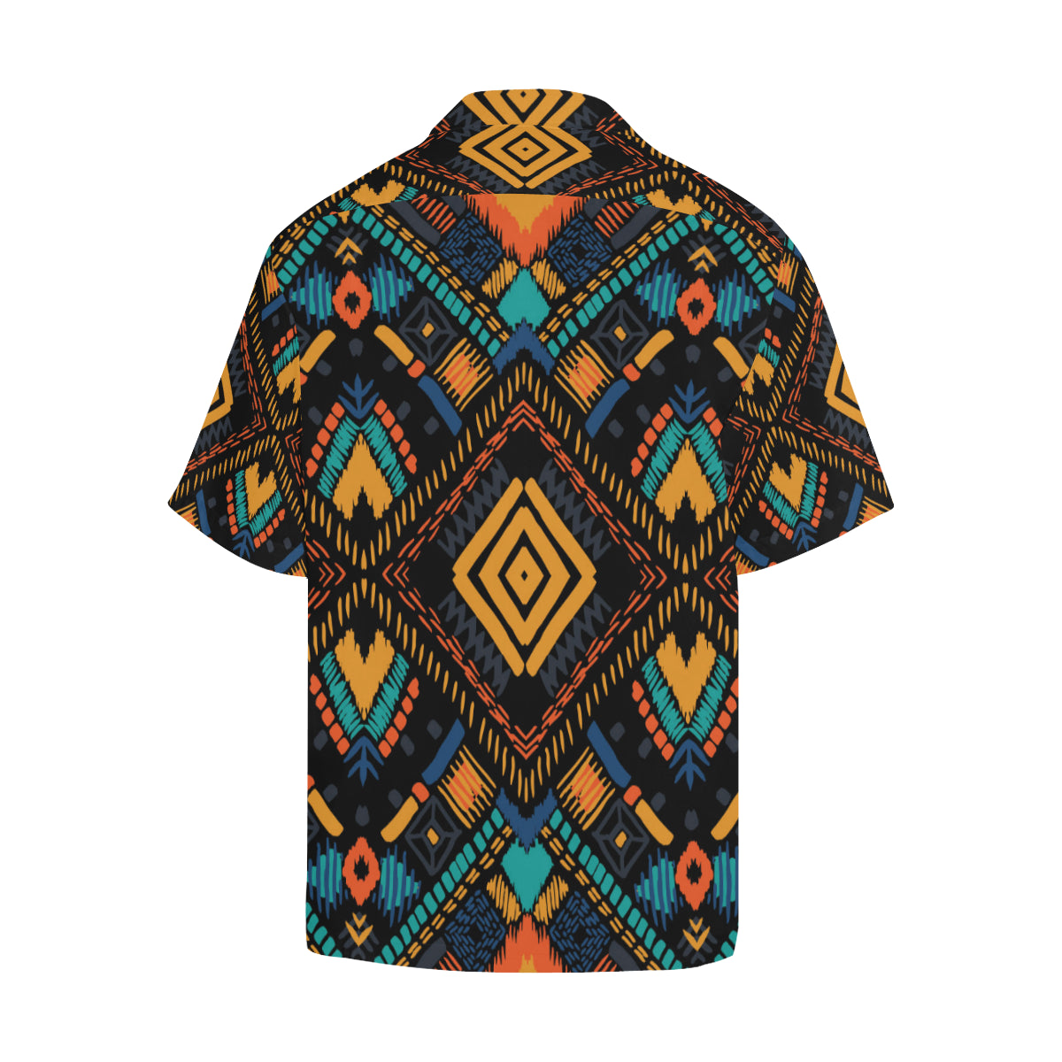 Kente Pattern Print Design 05 Men's Hawaiian Shirt