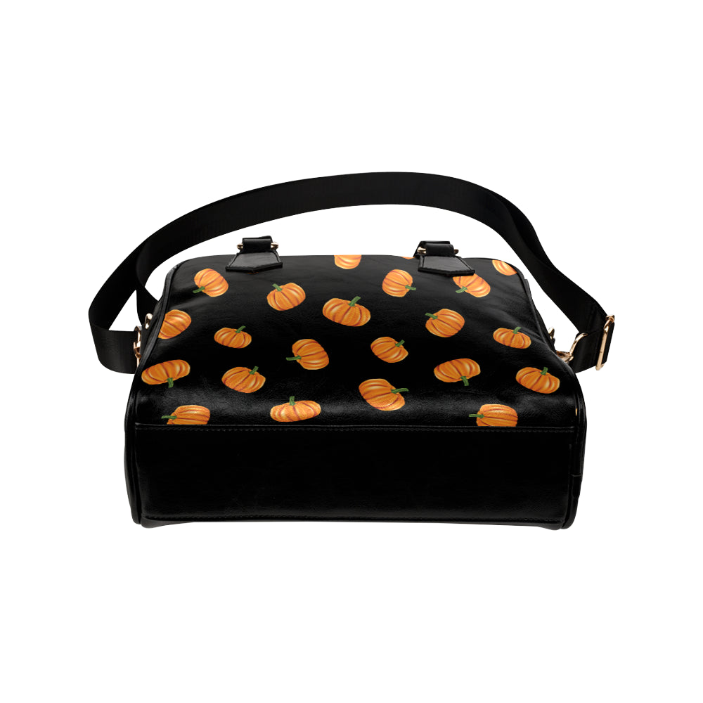 Pumpkin Pattern Print Design A05 Shoulder Handbag