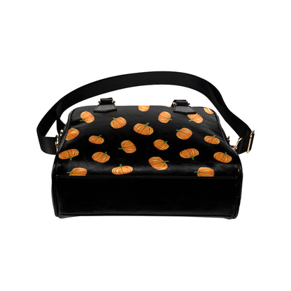 Pumpkin Pattern Print Design A05 Shoulder Handbag