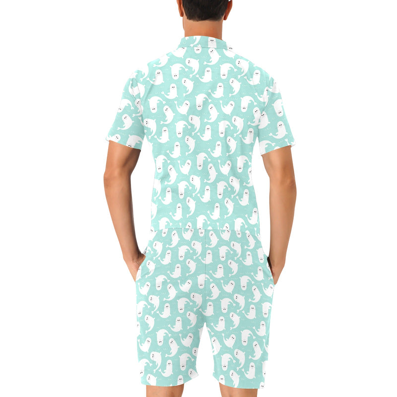 Sea Lion Print Design LKS401 Men's Romper