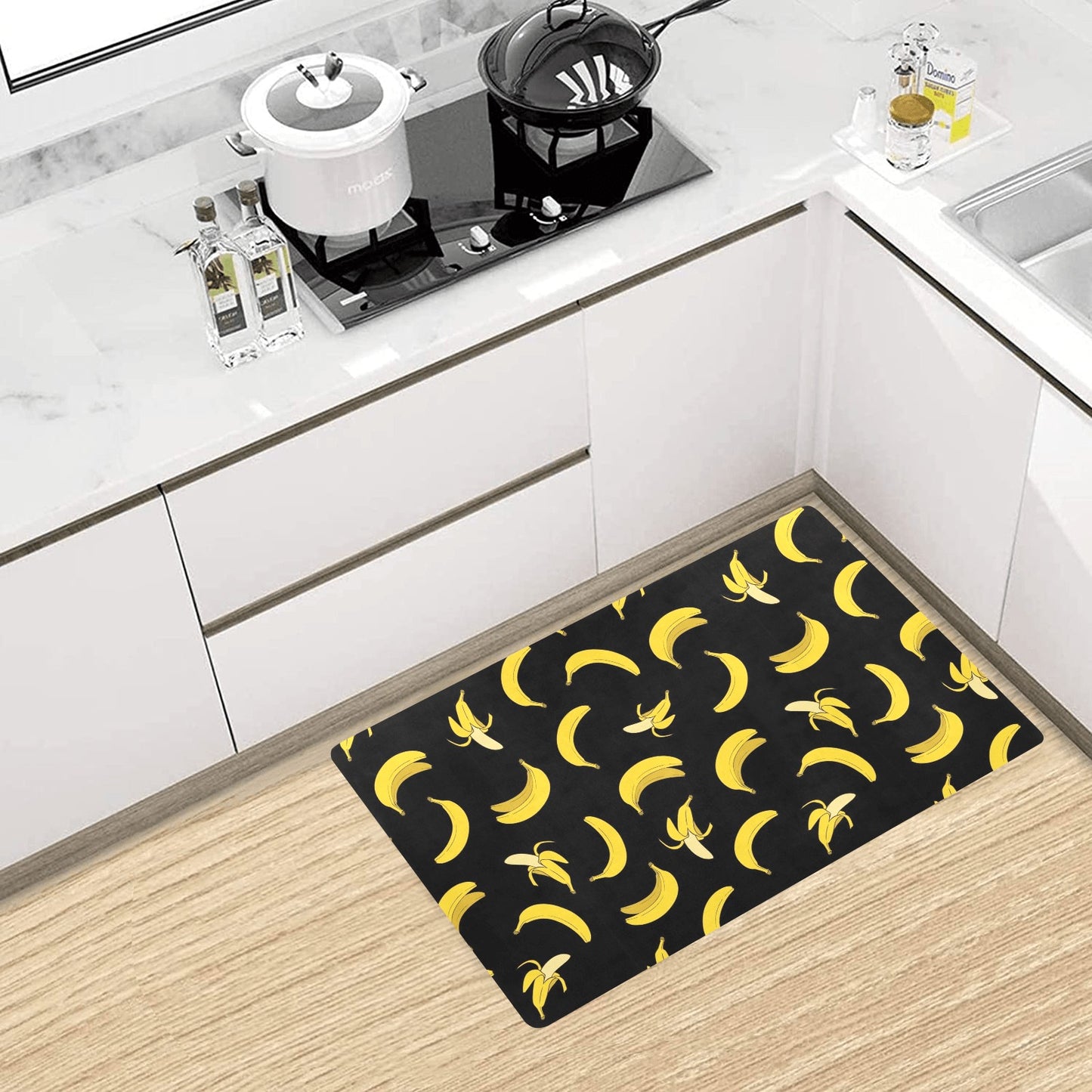 Banana Pattern Print Design BA05 Kitchen Mat