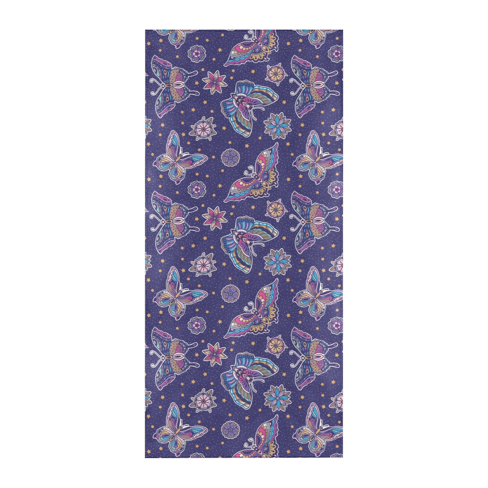 Butterfly Print Design LKS303 Beach Towel 32" x 71"