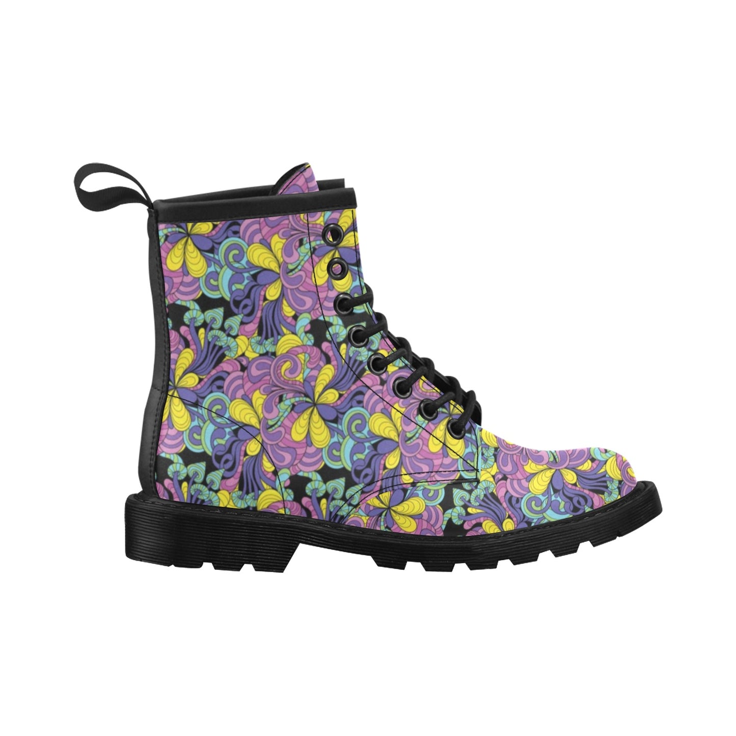 Trippy Print Design LKS305 Women's Boots