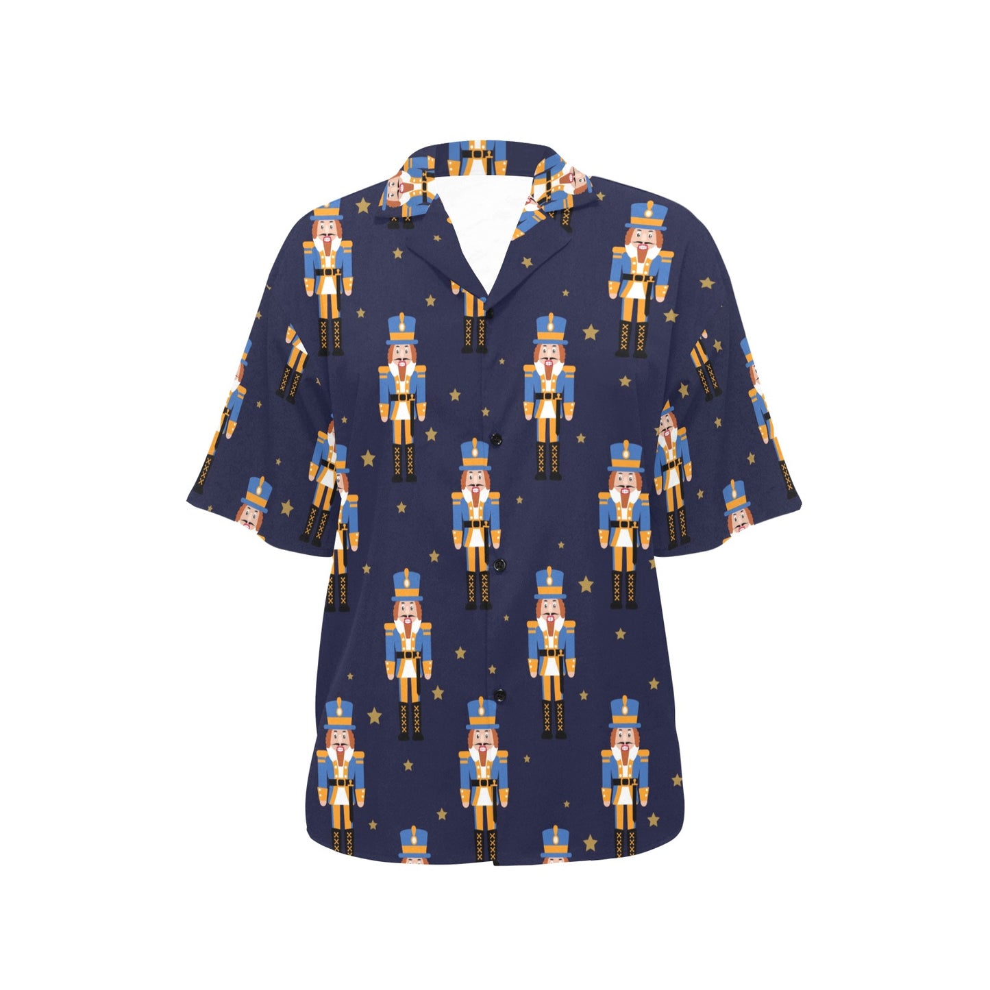 Nutcracker Pattern Print Design A04 Women's Hawaiian Shirt
