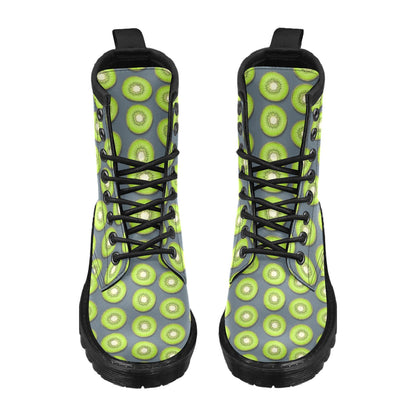 Kiwi Pattern Print Design KW06 Women's Boots