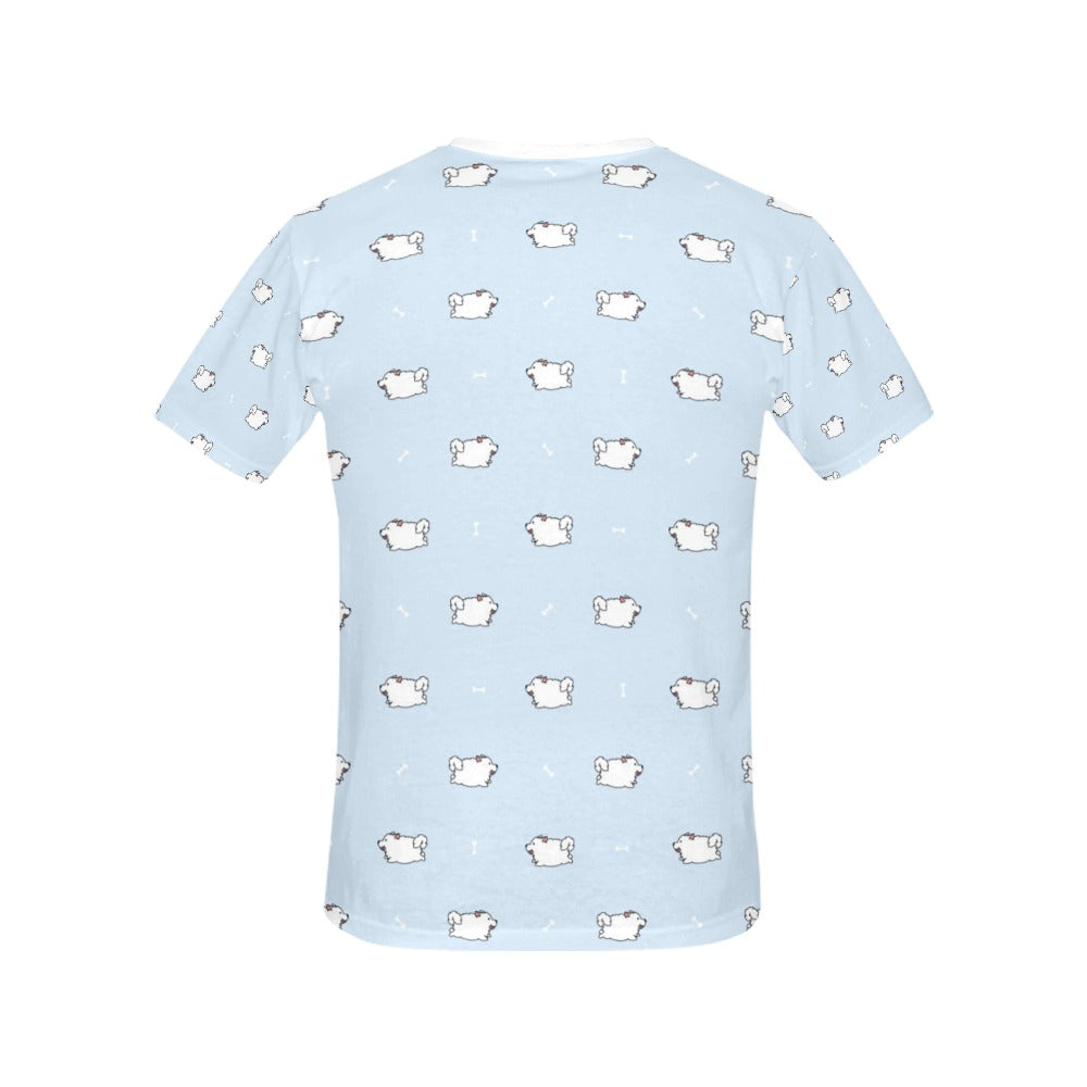 Samoyeds Print Design LKS302 Women's  T-shirt