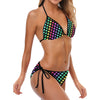 Heart Rainbow Pattern Print Design HE02 Bikini