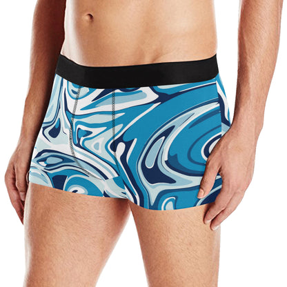 Liquid Pattern Print Design 05 Men's Boxer Briefs