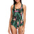 Bird Of Paradise Pattern Print Design BOP03 Women Swimsuit