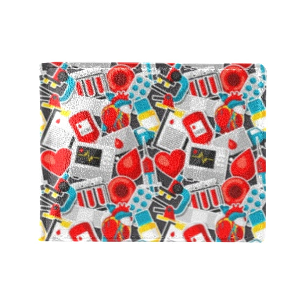 Phlebotomist Medical Themed Men's ID Card Wallet