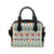 Maracas Mexican Pattern Print Design 01 Shoulder Handbag