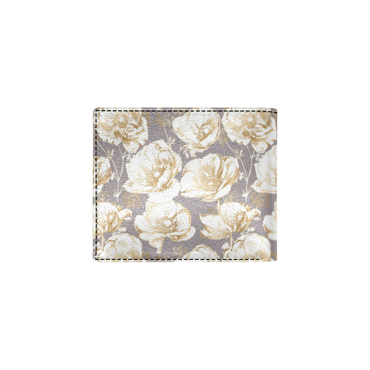 Anemone Pattern Print Design AM05 Men's ID Card Wallet