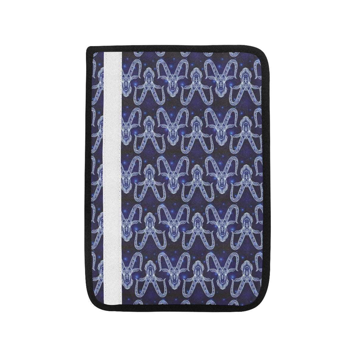 Capricorn Zodiac Pattern Print Design 03 Car Seat Belt Cover