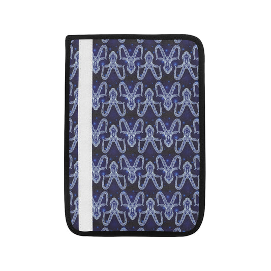 Capricorn Zodiac Pattern Print Design 03 Car Seat Belt Cover