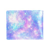 Galaxy Stardust Pastel Color Print Men's ID Card Wallet