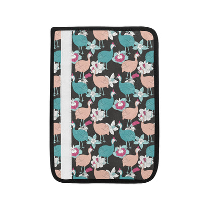 Guinea Fowl Pattern Print Design 03 Car Seat Belt Cover