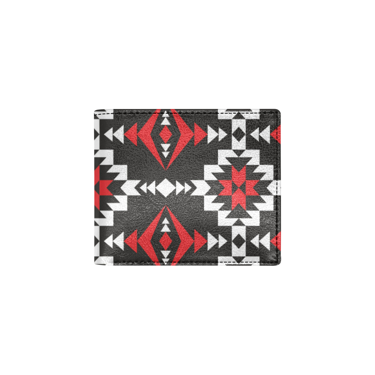 Navajo Pattern Print Design A02 Men's ID Card Wallet