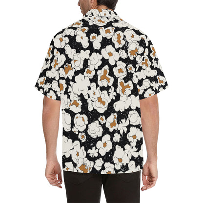 Popcorn Pattern Print Design A02 Men's Hawaiian Shirt