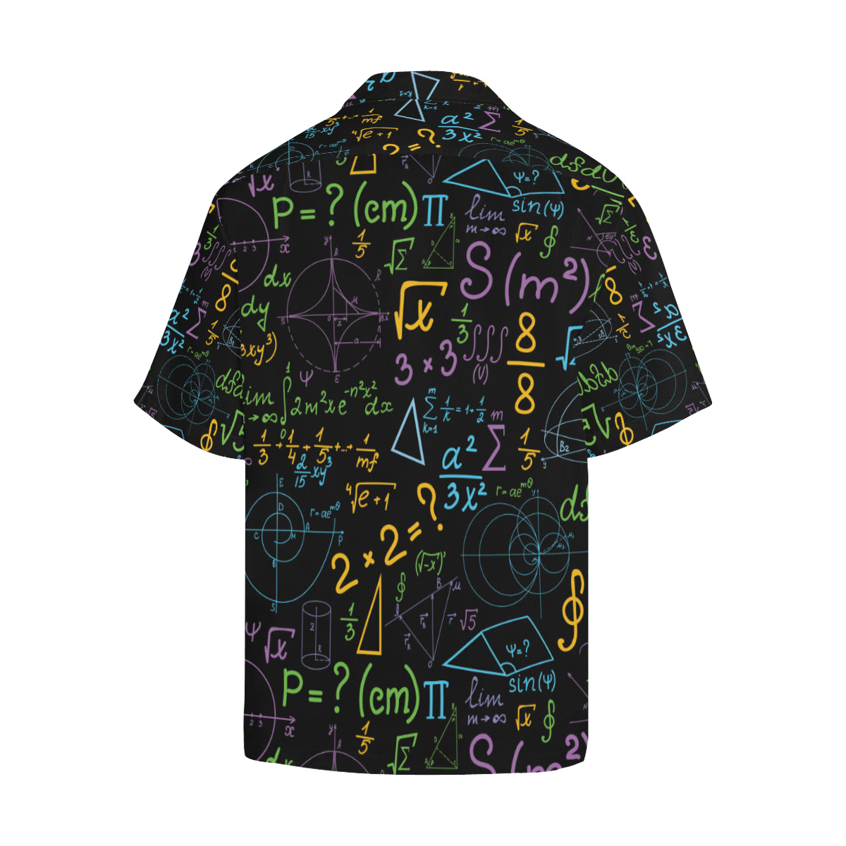 Math Pattern Print Design 03 Men's Hawaiian Shirt