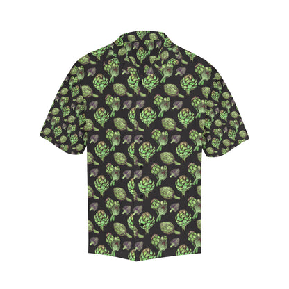 Artichoke Pattern Print Design 02 Men's Hawaiian Shirt