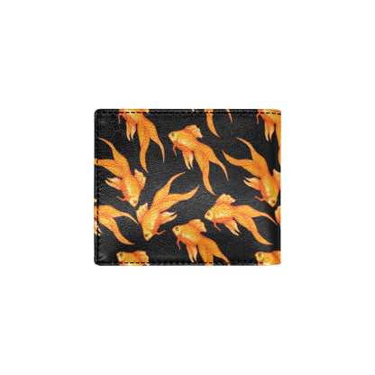 Goldfish Pattern Print Design 03 Men's ID Card Wallet