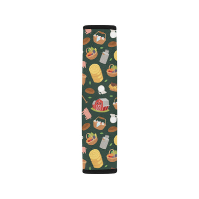 Agricultural Farm Print Design 02 Car Seat Belt Cover