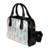 SeaHorse Pattern Print Design 01 Shoulder Handbag