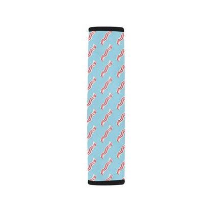 Bacon Pattern Print Design 03 Car Seat Belt Cover