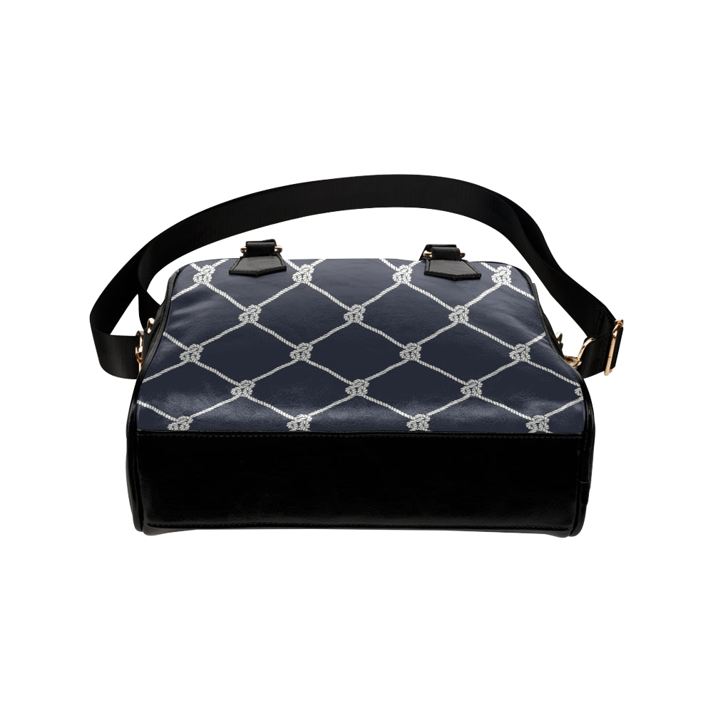 Rope Pattern Print Design A02 Shoulder Handbag