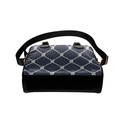 Rope Pattern Print Design A02 Shoulder Handbag