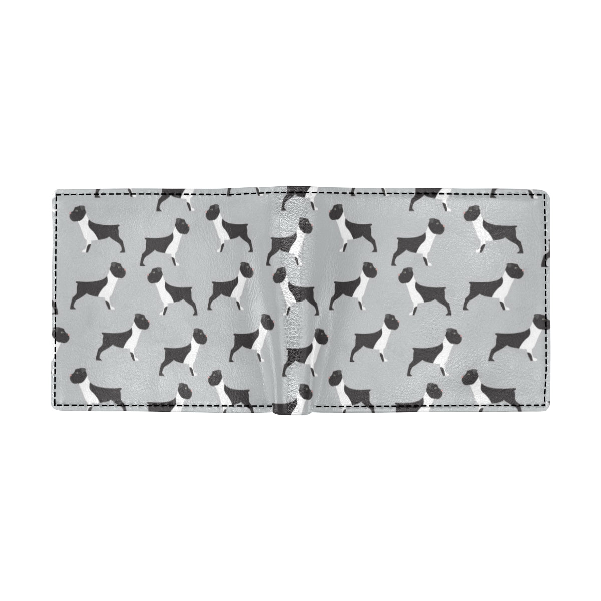 Boxers Pattern Print Design 01 Men's ID Card Wallet