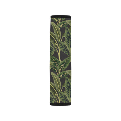 Banana Leaf Pattern Print Design BL04 Car Seat Belt Cover