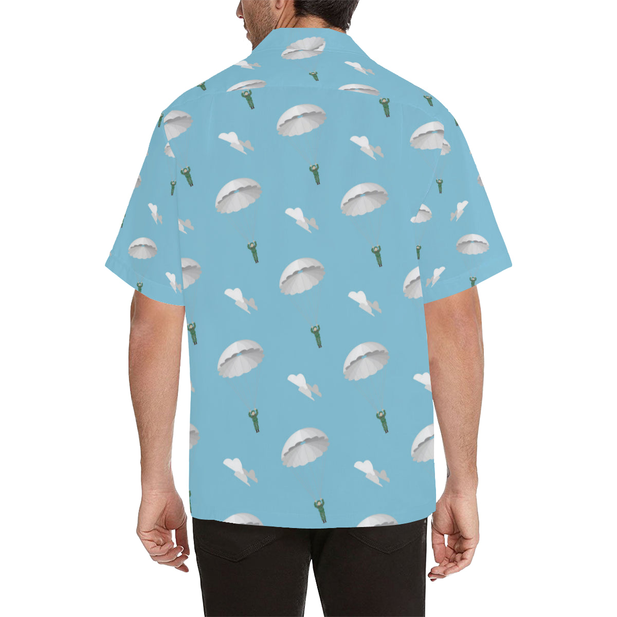 Paratrooper Pattern Print Design A02 Men's Hawaiian Shirt
