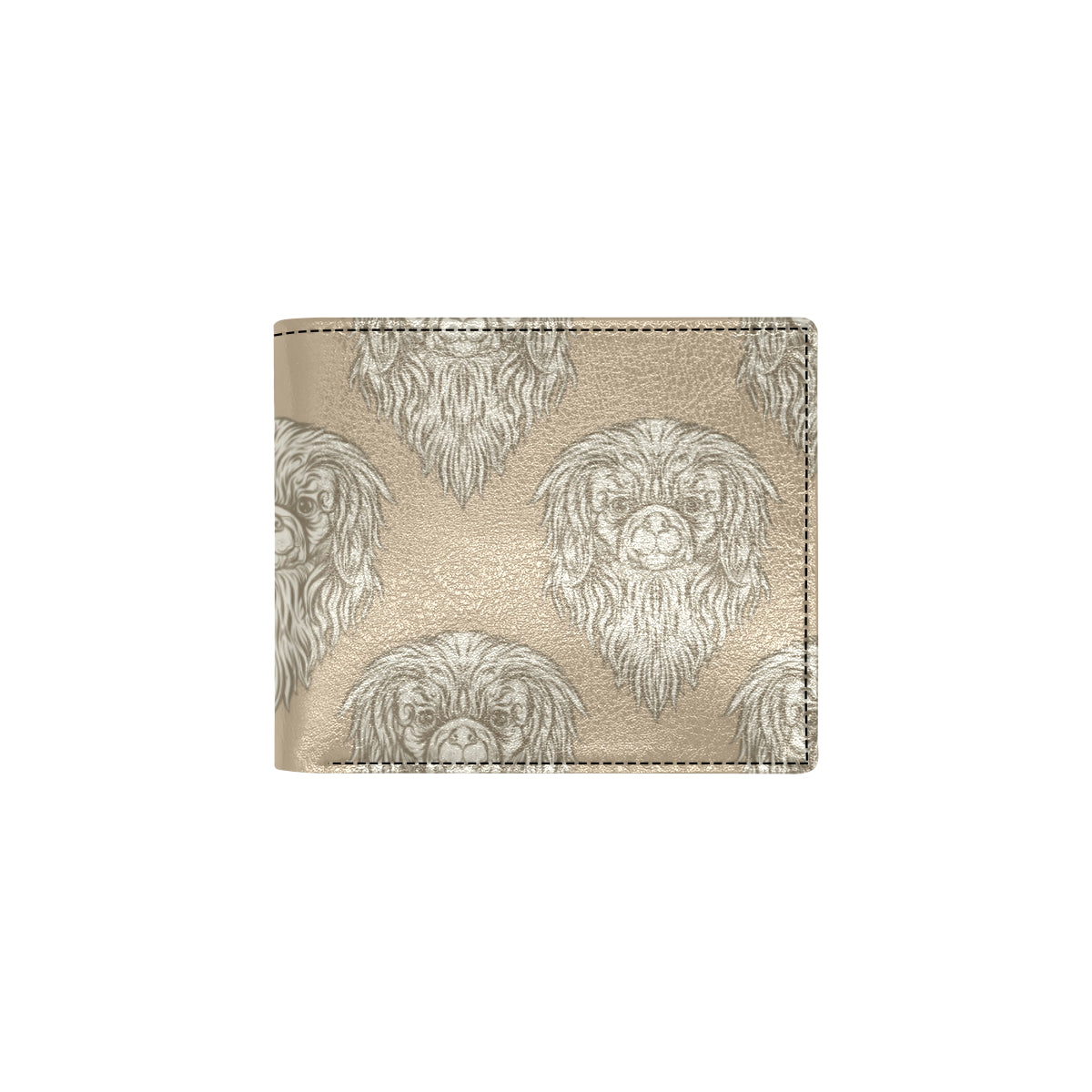 Pekingese Pattern Print Design A01 Men's ID Card Wallet