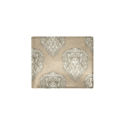 Pekingese Pattern Print Design A01 Men's ID Card Wallet
