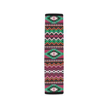 Mexican Pattern Print Design 01 Car Seat Belt Cover
