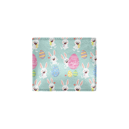 Easter Eggs Pattern Print Design RB014 Men's ID Card Wallet